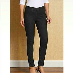 Soft Surroundings Cropped Metro Jeggings Medium